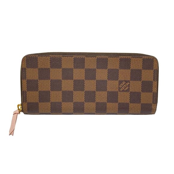 LOUIS VUITTON Portefeuille Clmence Rose Ballerine Damier - 425-082225 - Picture 1 of 8